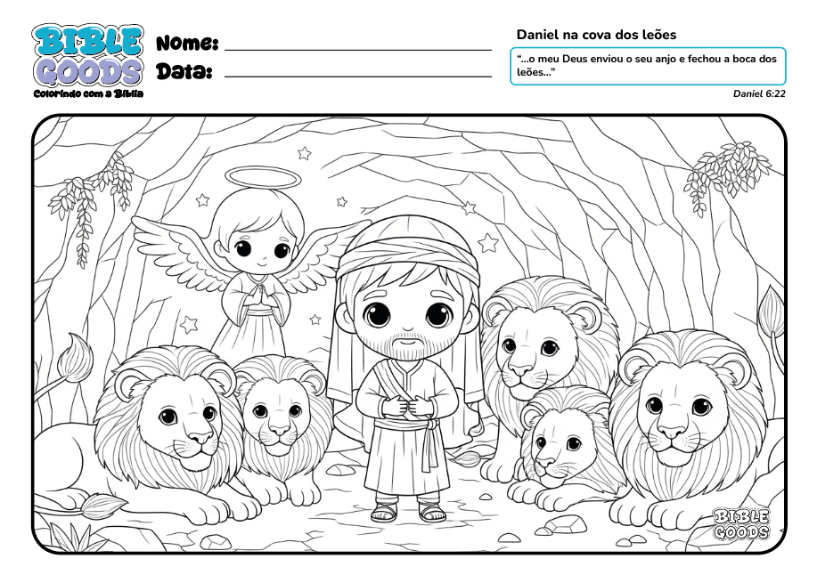 Biblie goods colorindo com a bíblia - Bobbie Goods Cristão para imprimir para PDF